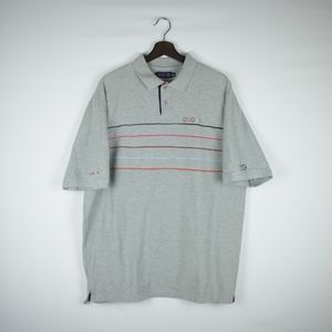 Coogi Grey Regular Fit Polo Size XXL